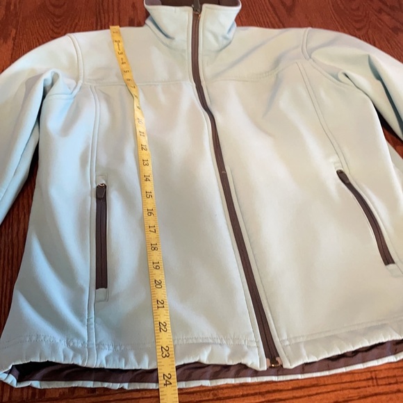 Women’s LANDS END weatherproof jacket size 6-8 Small / Fleece and nylon lining - Picture 5 of 10